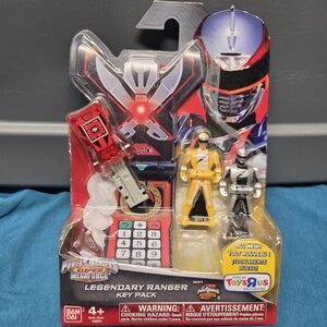 Power Rangers Megaforce Legendary Ranger Key Pack - Red, Yellow, Silver
